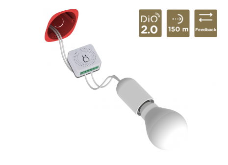 Module d’éclairage encastrable intelligent DiO 2.0