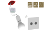 On/Off built-in lighting module