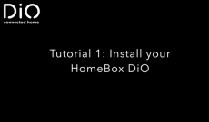 Tutorial 1: Mijn DiO HomeBox instellen